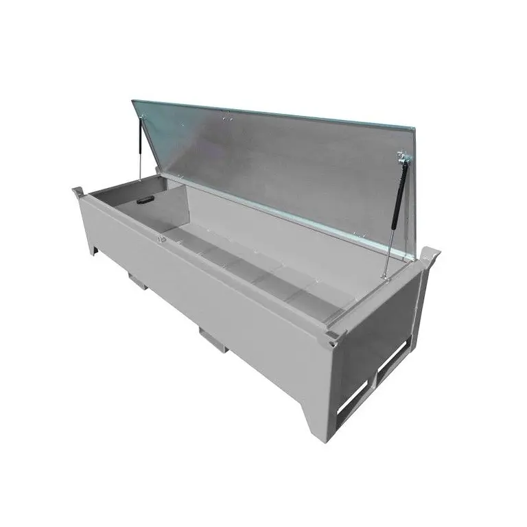 Fluorescent tube box painted mouse gray
