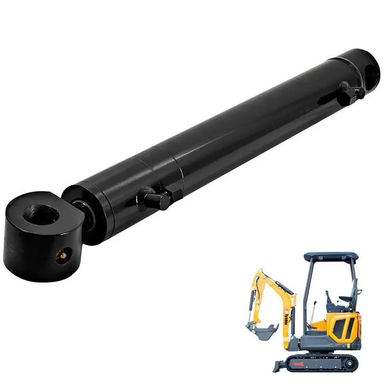 Hydraulic tube cylinder arm