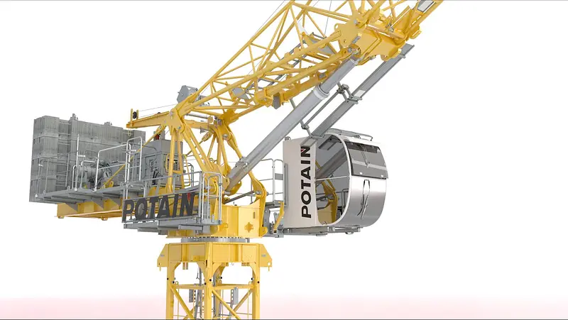 Potain MRH 175 Top-Slewing Cranes