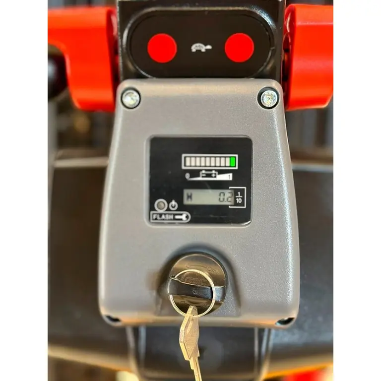 Electric stacker 1200kg with 2900mm lift height