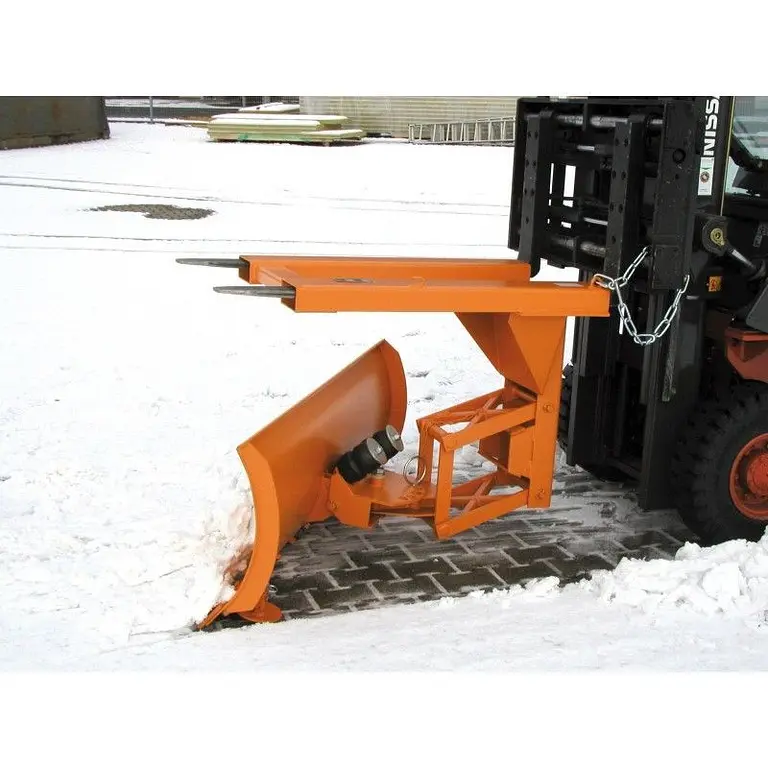 Snow Plows, painted, Orange yellow