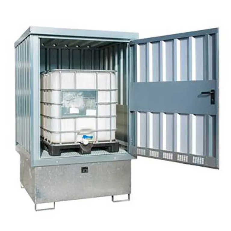 Gas cylinder storage tank galvanized