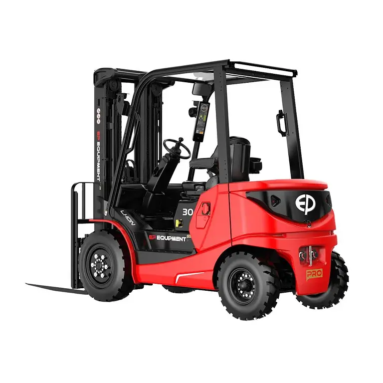 4-wheel Li-ion Counterbalance Forklift 3.0T - EP EFL30-PRO