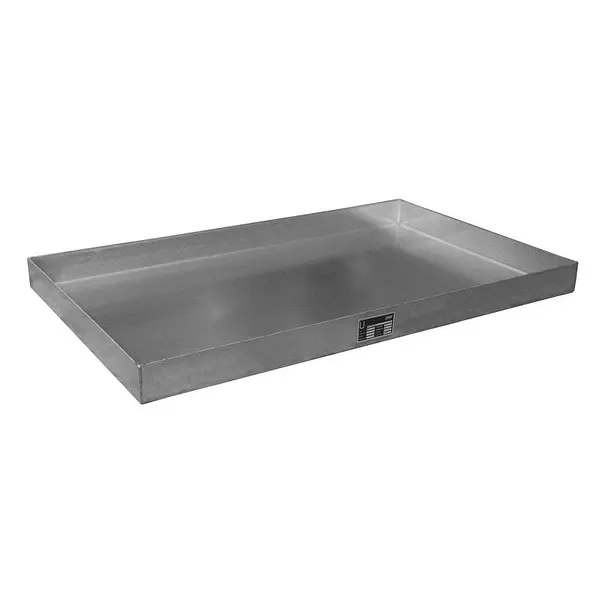 Bandeja de derrames para bidones/latas pequeñas, acero inoxidable 1.4571