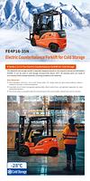 1600 to 3500 kg N Series electric forklift - NobleLift FE4P16/18/20/25/30/35N