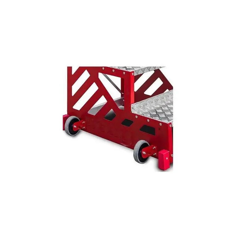 Rigid stool with customizable steps