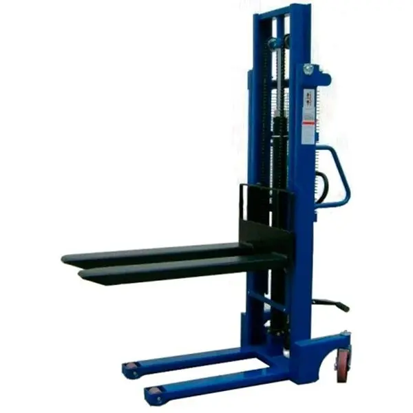 Apilador Manual 1000kg a 2500mm con horquillas regulables