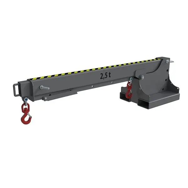 Arms crane extensible, painted, gray mouse