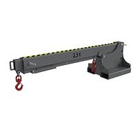 Arms crane extensible, painted, gray mouse