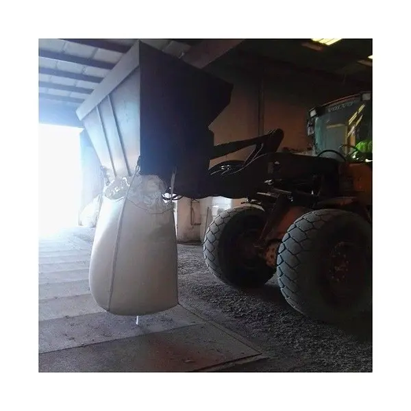 Bucket tilting container for big-bags