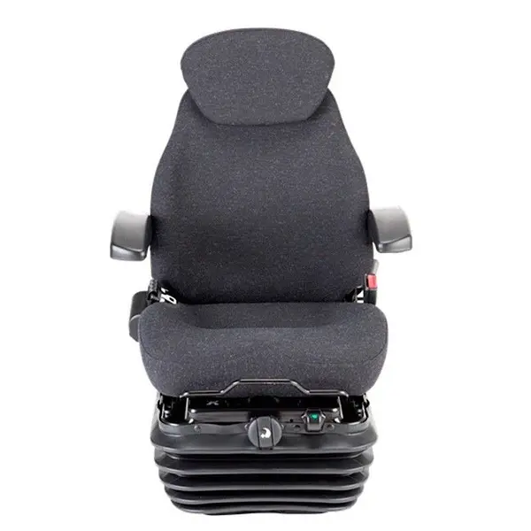 KAB 83 E1 marine seat upholstered in black fabric
