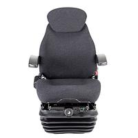 KAB 83 E1 marine seat upholstered in black fabric