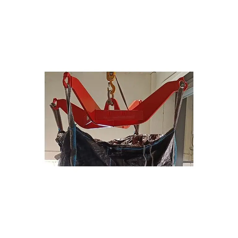 Crane for big-bag with 2000 kg load capacity