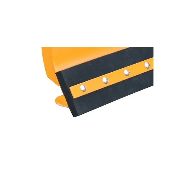 Snow plow with pendulum suspension and adjustable blade