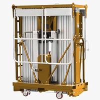Lifting platform double vertical mast 14m-200kg (battery)