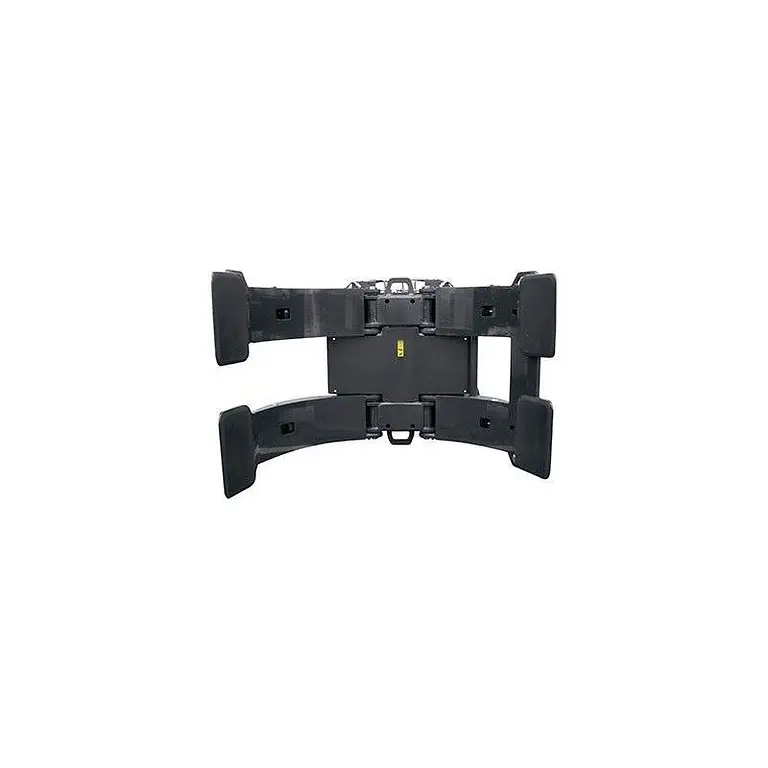 Double paper roll clamp for forklift