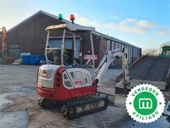 Takeuchi TB216 mini excavator
