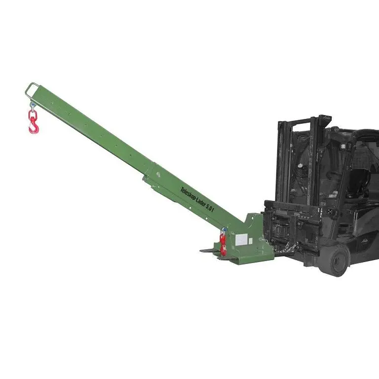 Arms Crane Extensible, painted, green