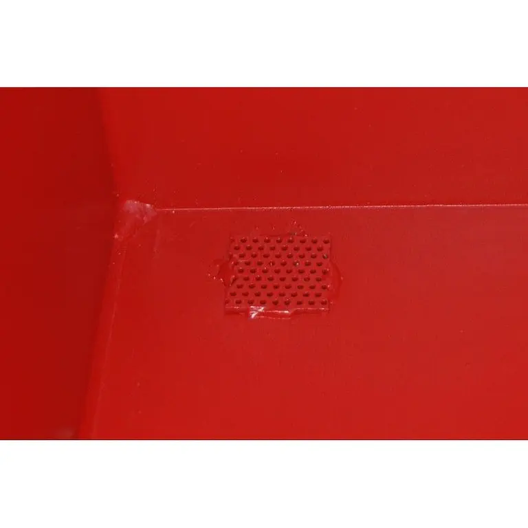Contenedor basculante para virutas, pintado, gris ratón