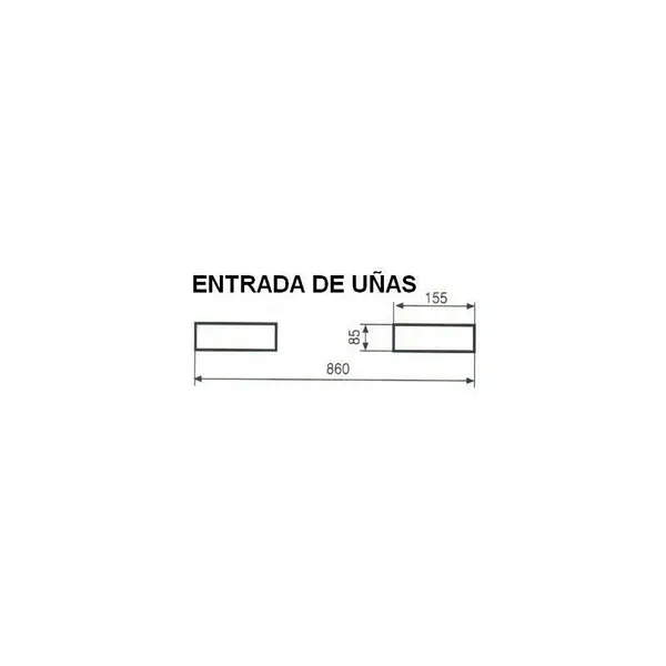 Tolva 500L (descarga inferior)