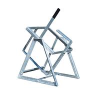 Soporte basculante para botes, galvanizado