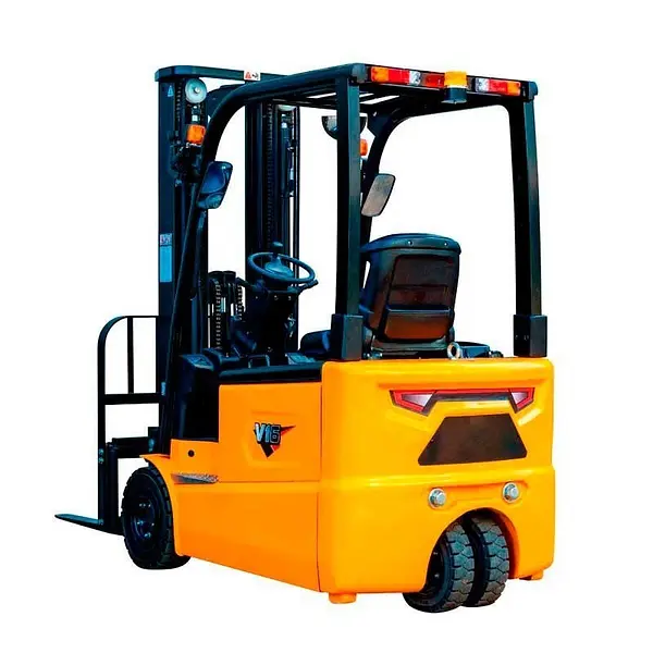 Electric forklift V Series 3 wheels 1800kg 5m triplet mast