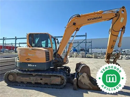 Hyundai Robex 80CR-9 mini excavator