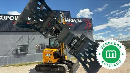 Pinzas de demolición hidráulicas para miniexcavadoras