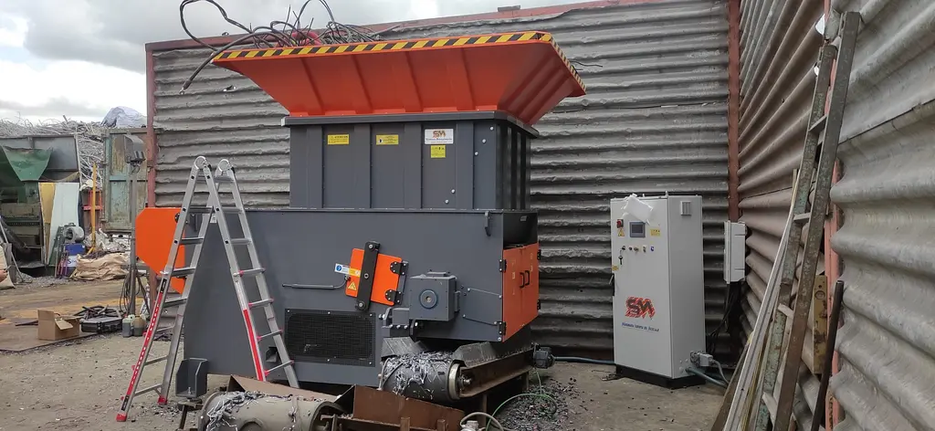 Industrial shredders