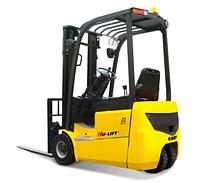 Hu-Lift CPD15LE and CPD18LE 3-wheel front-wheel drive electric forklift truck