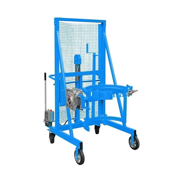 Apilador girador de bidones hidráulico manual 350kg