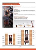 NobleLift OPH12/12K 1200 kg high level man-up order picker