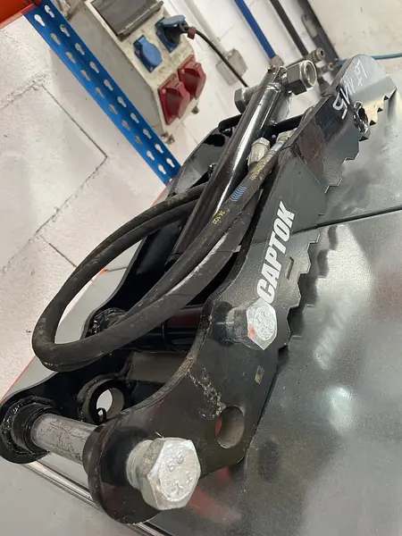 Garra de soldar para excavadora