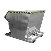 Contenedor basculante, galvanizado en caliente