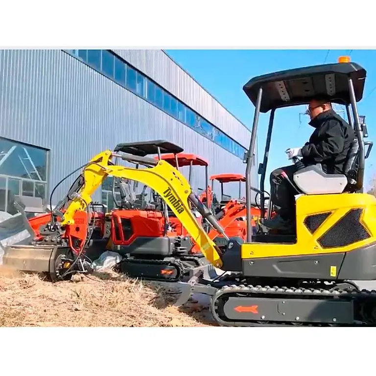 Mini excavator Firework hydraulic brush cutter