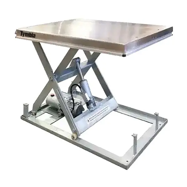 Mesa Elevadora Eléctrica base INOX 1000kg a 1040mm de 1300x800mm