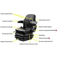 Asiento Grammer Maximo M para carretilla elevadora