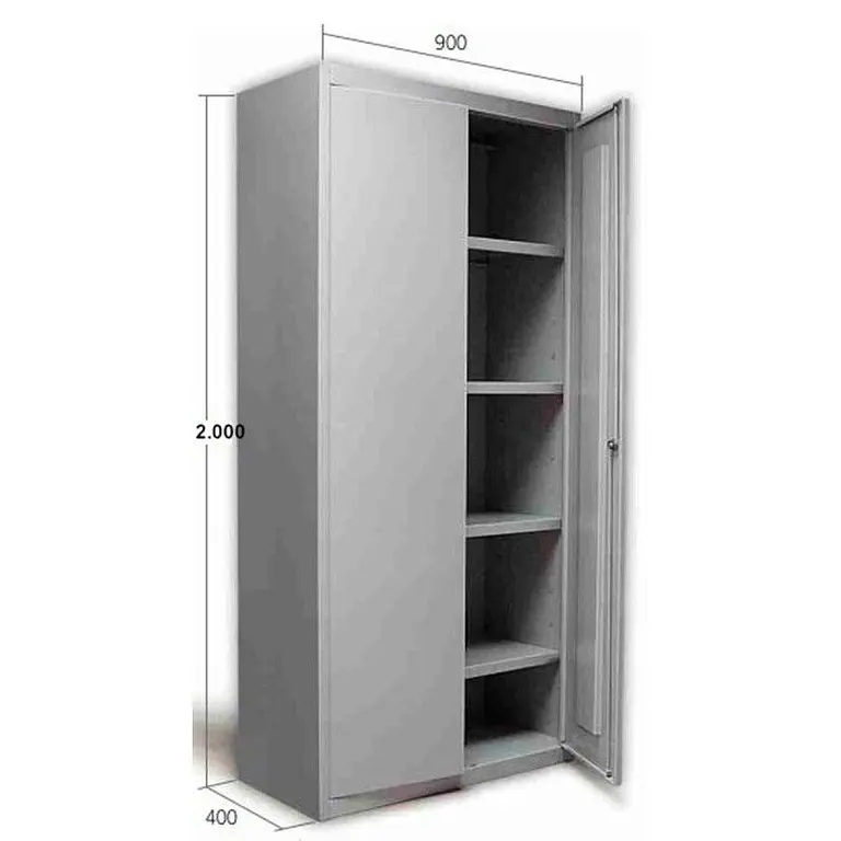 Cabinet standard documents with lock and 4 shelves