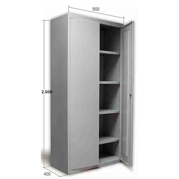 Cabinet standard documents with lock and 4 shelves