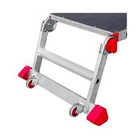 Foldable height adjustable work platform