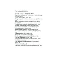 Pinza Bullet FEM3 para montacargas