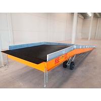 Loading ramp electric 12 ton. with battery platform
