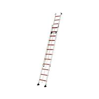 Fiberglass extensible staircase with rope