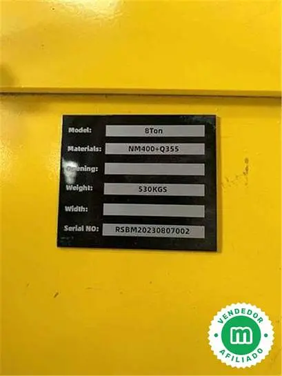 Pinza escollera para miniexcavadoras de 8 y 15 toneladas