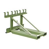 Wheelie Bin Jack, pintado, verde Reseda