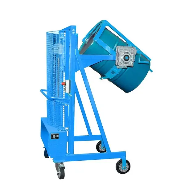 Apilador girador de bidones semi-eléctrico 350kg