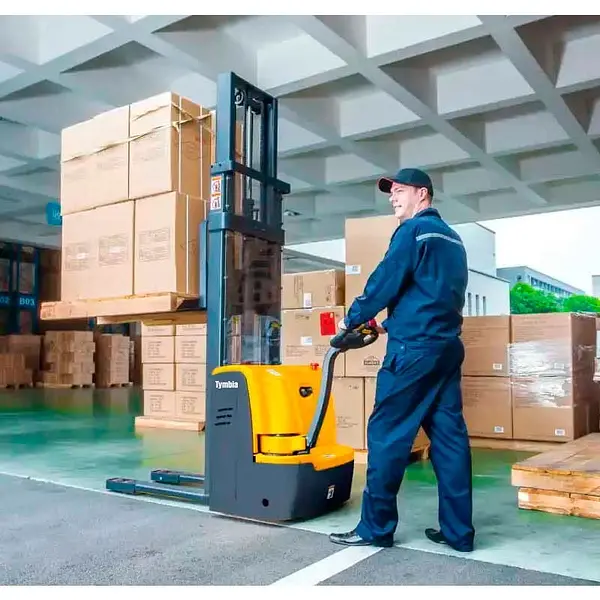 AE15.56 electric stacker 1500kg with advanced features