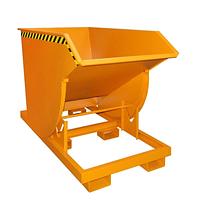 Contenedor basculante, pintado, Amarillo naranja