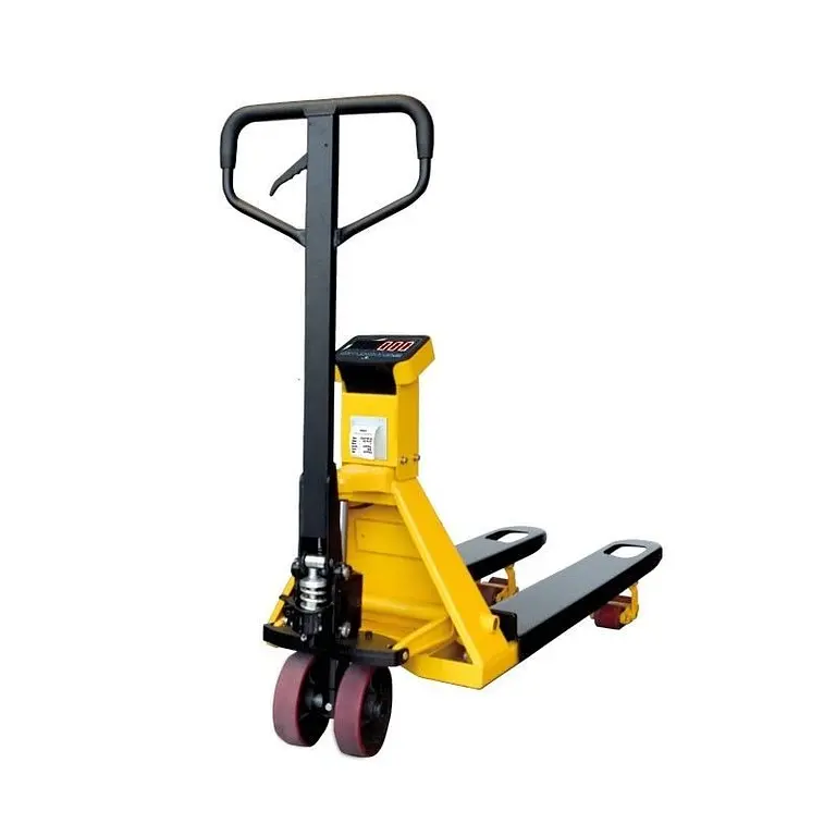 Weighing pallet truck 2000kg with printer