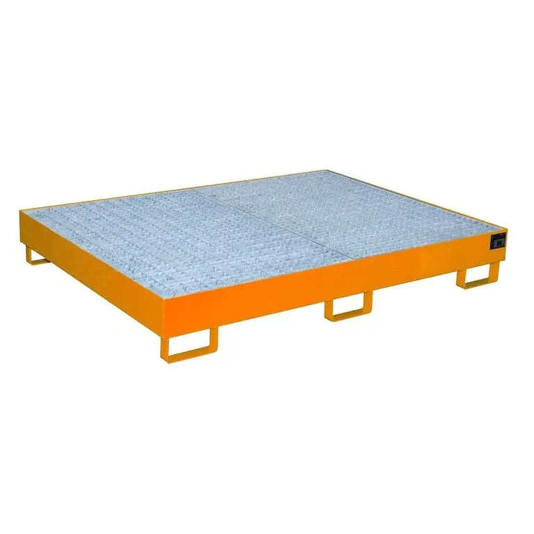 Smooth shelf, painted, Orange yellow